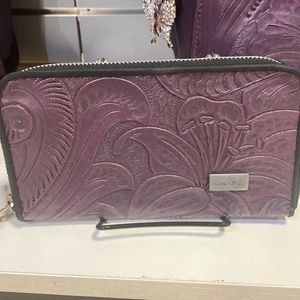 Made in mexico wallet purple